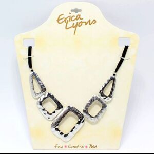 Erica Lyons Silver Statement Necklace